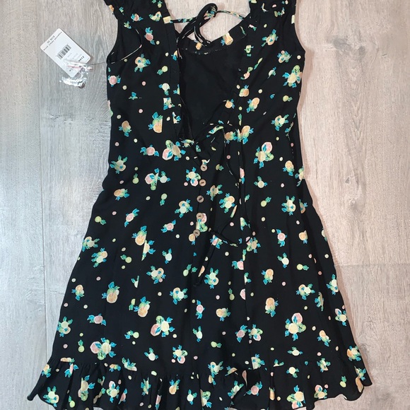 NWT Free People Like A Lady Printed Citrus Dress - Picture 6 of 7